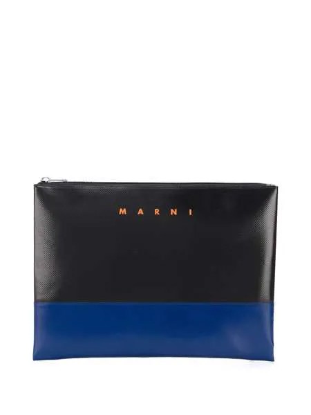 Marni клатч в двух тонах