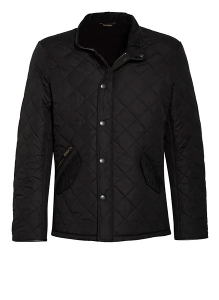 Стеганая куртка Barbour, черный