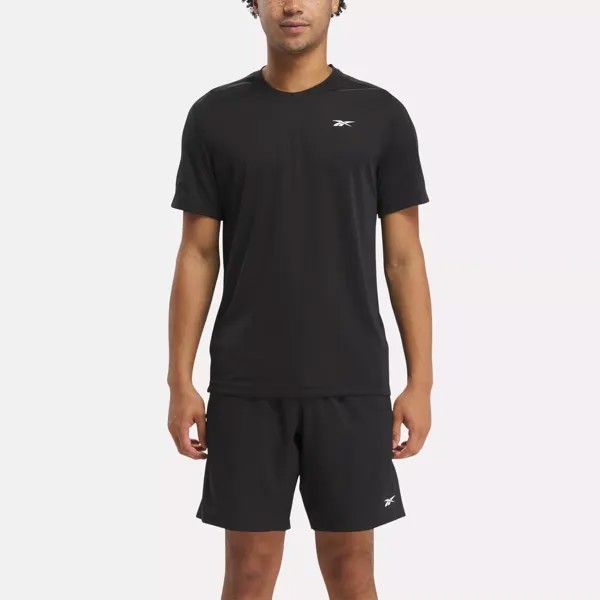 Футболка Training Tech Reebok, цвет Night Black
