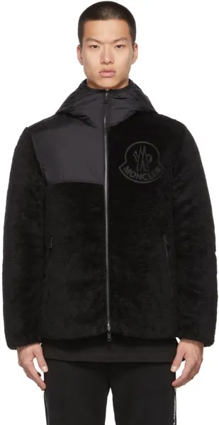 2 Moncler 1952 Двусторонняя черная пуховая куртка Hamura Moncler Genius