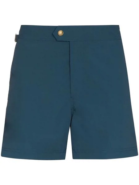 TOM FORD Classic buttoned swim shorts
