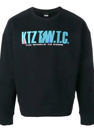 KTZ толстовка с вышивкой логотипа