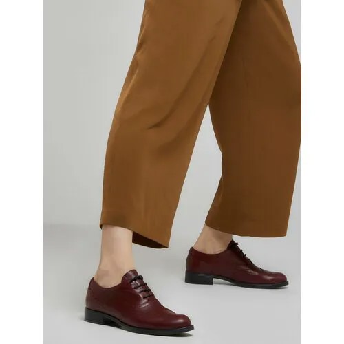 Ботинки оксфорды ARGO, размер 36, бордовый