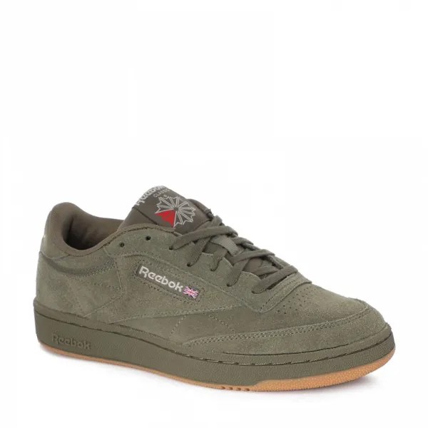 Кеды мужские Reebok CLUB C 85 зеленые 42 EU