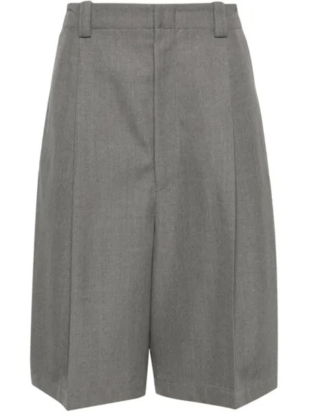 Jacquemus шерстяные шорты Le Bermuda Salti, серый