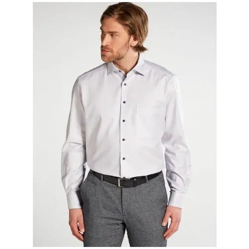 Рубашка Eterna, размер 46, серый