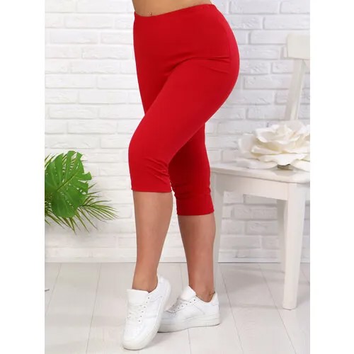 Бриджи RELAX TEXTILE, размер 56, красный