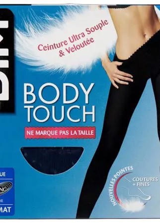 Колготки DIM Body Touch Opaque 40 den, размер 2, nuit noire (синий)