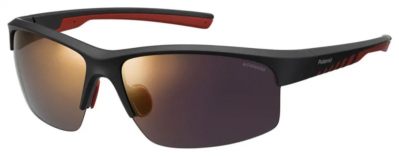 Солнцезащитные очки мужские Polaroid PLD 7018/N/S BLK REDGD