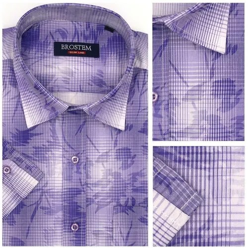 Рубашка Brostem, размер M, фиолетовый