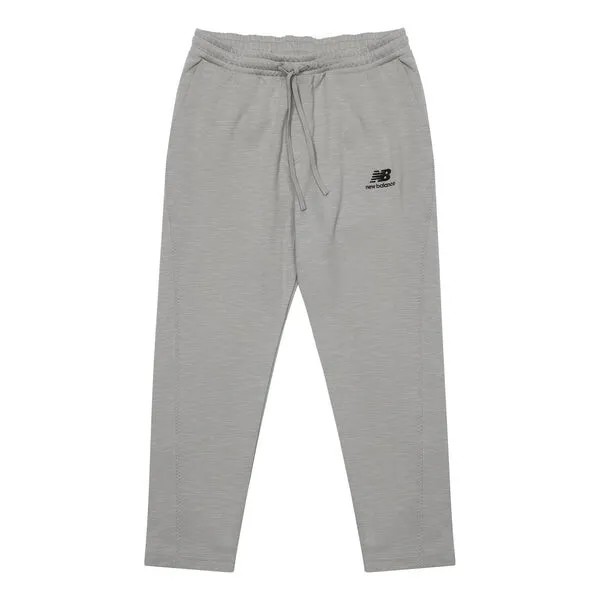 Штаны Essentials Stacked Logo спортивные штаны New Balance, серый