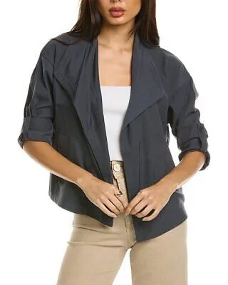 Женская куртка Max Studio из твила с драпировкой спереди