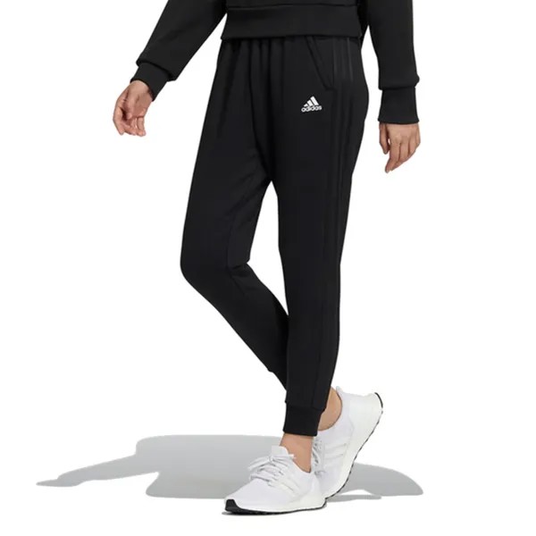 Спортивные брюки Adidas MH 3S FL PT, черный/белый