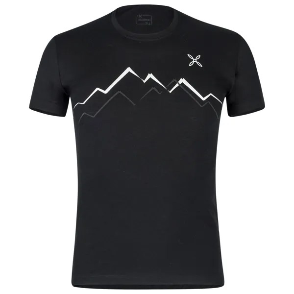 Рубашка из мериноса Montura Merino Skyline T Shirt, цвет Nero