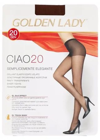 Колготки Golden Lady Ciao 20 den, размер 2-S, moro (коричневый)