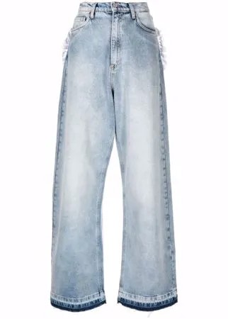 Natasha Zinko широкие джинсы с завышенной талией