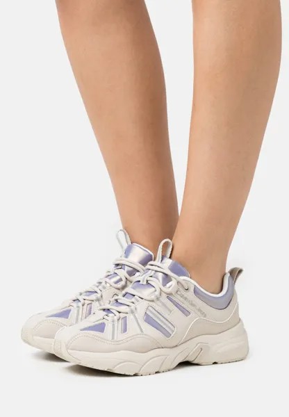 Низкие кроссовки Retro Tennis Laceup Calvin Klein Jeans, цвет eggshell/reflective/lavender aura