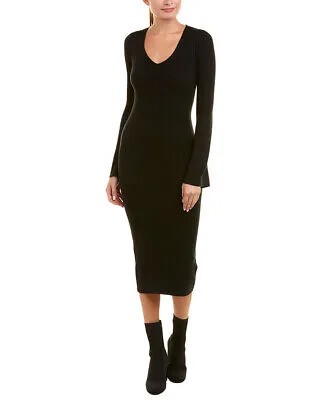 Женское платье-свитер миди French Connection Virgie, черный 8