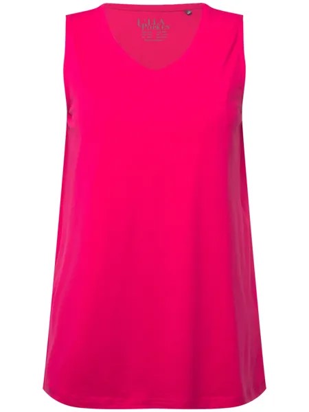 Футболка Ulla Popken, цвет magentapink