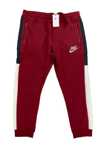 НОВЫЕ мужские джоггеры Nike Sportswear Hybrid Fleece Slim Fit Red Size 2XL DO7232-677