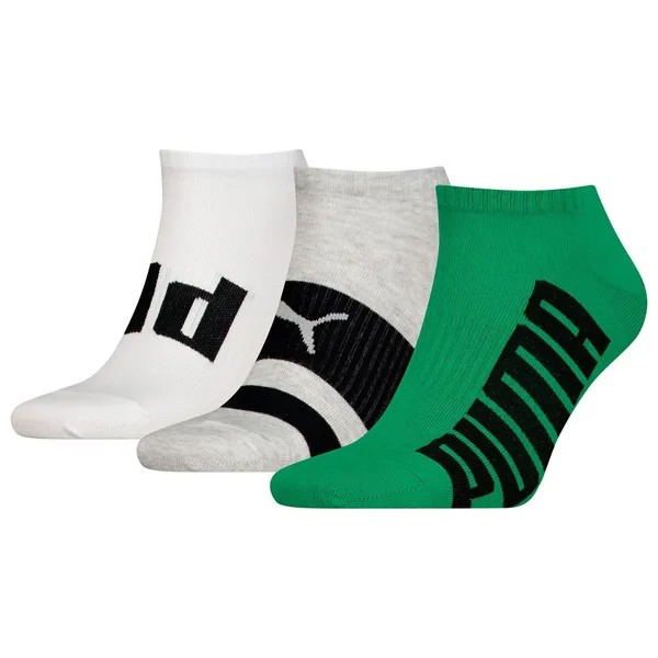 Носки Puma Big Logo Sneaker 3 units, разноцветный