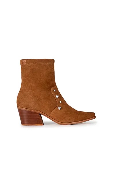 Кожаные ботинки Olivia Popa, коричневый