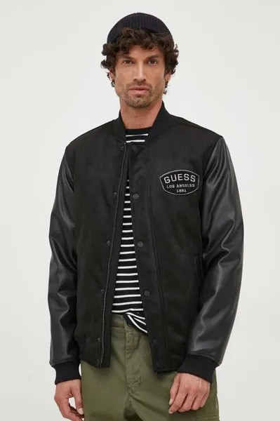 Бомбер Guess, черный