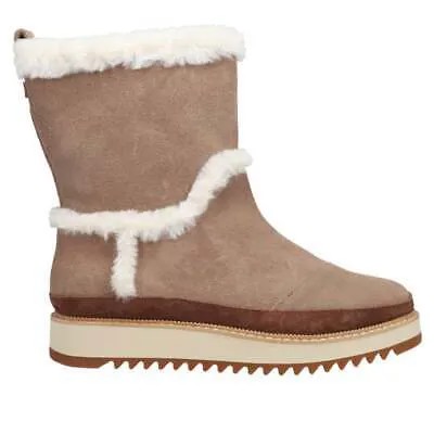 Женские коричневые повседневные ботинки TOMS Makenna Snow 10016833