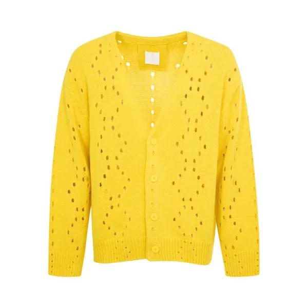 Кардиган Givenchy Big Cardigan, желтый