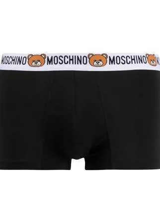 Moschino боксеры с логотипом на поясе