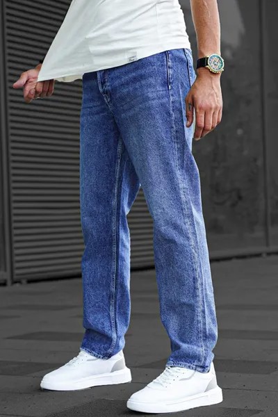 Мужские синие джинсы Baggy Premium Jean 6841 MADMEXT