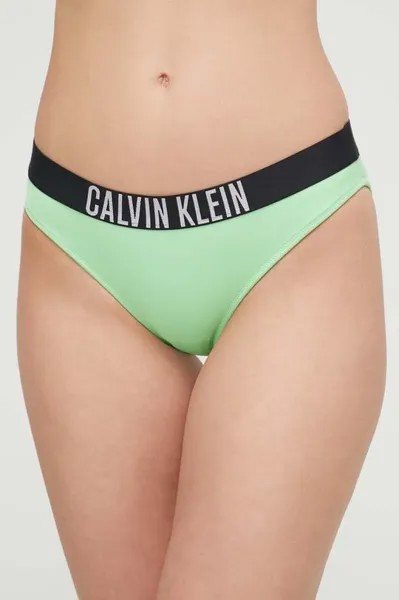 Плавки бикини Calvin Klein, зеленый