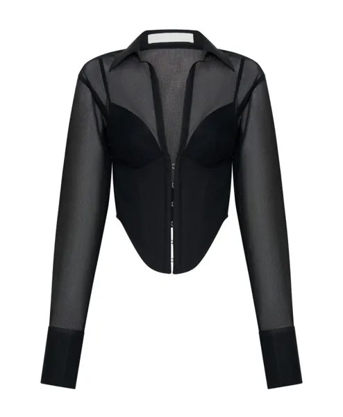 Рубашка Dion Lee, черный