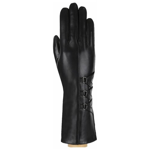 Перчатки, натуральная кожа, Fabretti B8-1 black 7