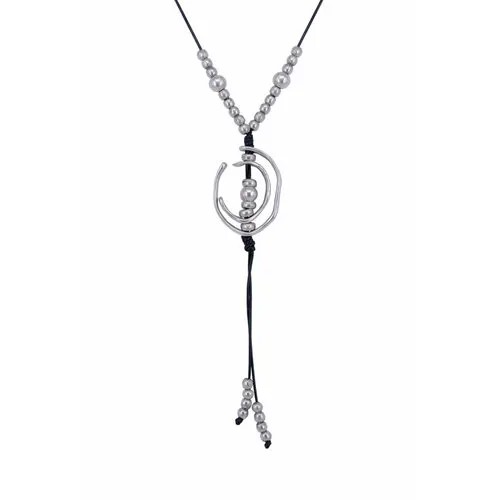 Колье OTOKODESIGN, серебристый