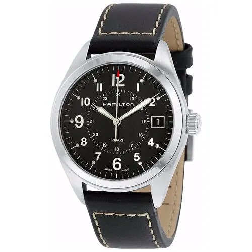 Наручные часы Hamilton H68551733, черный, серебряный
