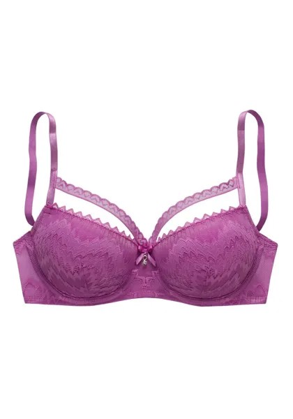 Бюстгальтер LASCANA T-shirt Bra, фиолетовый