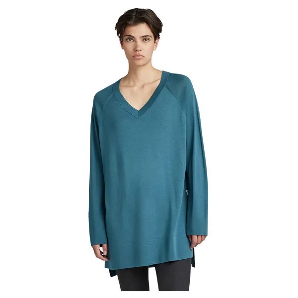 Свитер G-Star D22503-B692 Oversized V Neck, зеленый