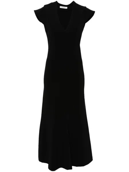 Dorothee Schumacher платье макси Pure Comfort из джерси, черный