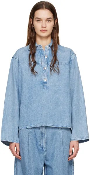 Синяя джинсовая рубашка Emily из сверхлегкого веса Rag & Bone