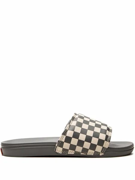 Vans шлепанцы Checkerboard La Costa, нейтральный цвет