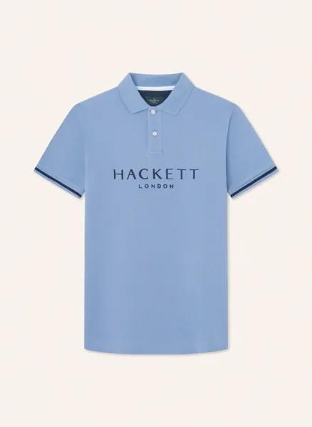 Рубашка-поло heritage classic polo Hackett London, синий