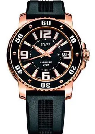 Швейцарские наручные  мужские часы Cover CO145.05. Коллекция Gents