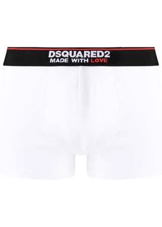 Dsquared2 боксеры с логотипом на поясе