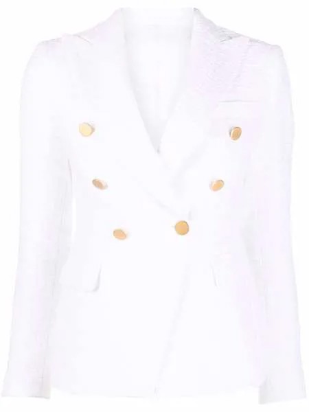 Tagliatore double-breasted fitted blazer