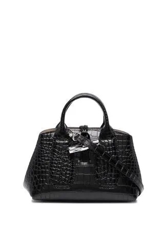 Longchamp сумка-тоут с тиснением под крокодила