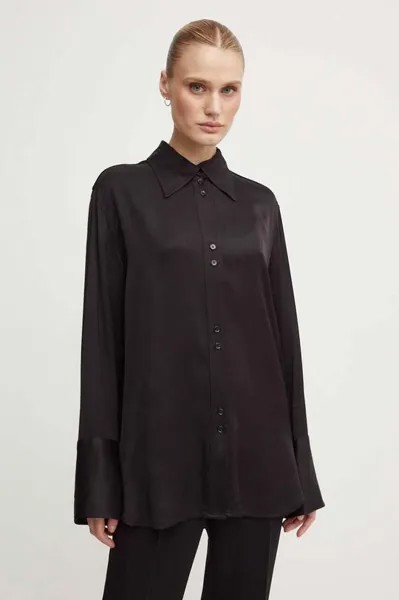 Рубашка Felix - Fluid Viscose RD Day Birger et Mikkelsen, черный