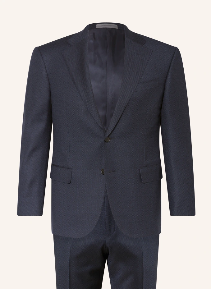 Костюм очень узкого кроя Corneliani, синий