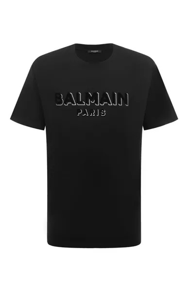 Хлопковая футболка Balmain