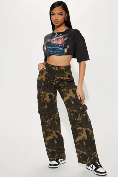 Брюки карго Fashion Nova RJH9128CM, камуфляж